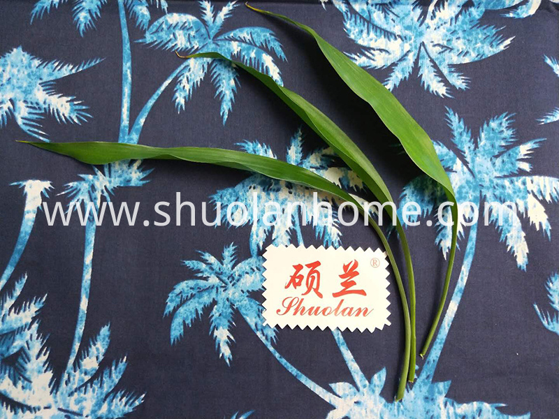 Coconut Tree Pattern Fabric Coconut Tree Pattern Fabric